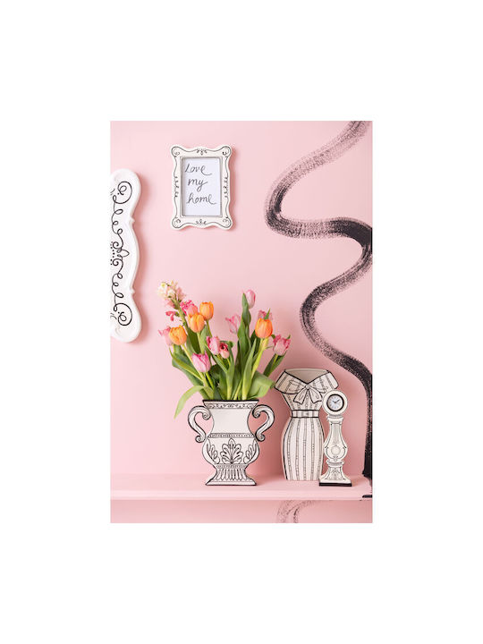 Kare Design Διακοσμητικό Βάζο Γυάλινο Μαύρο 23xΥ23.5cm