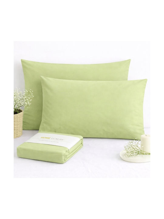 My Home Luxury Pillowcase Set Green 50x70cm.