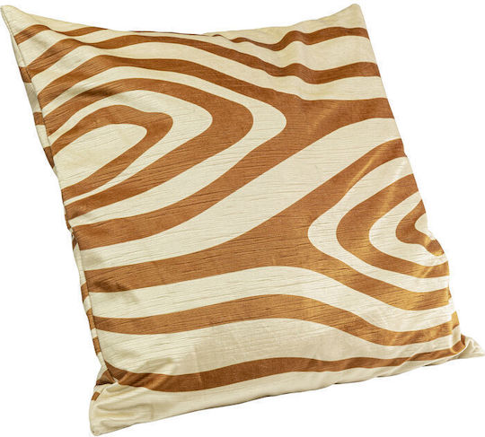 Kare Design Kare Design Zierkissen Abstrakt Beige/Braun 45x45cm
