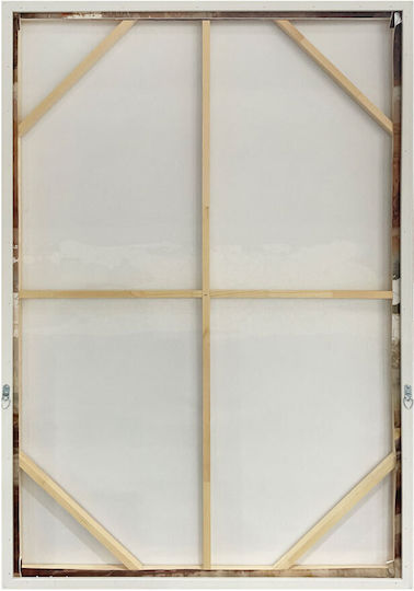 Mirrha Πινακας Διακοσμητικος Κορνιζα 82 6x4 3x122 6 Καμβας Καφε Ps C504205