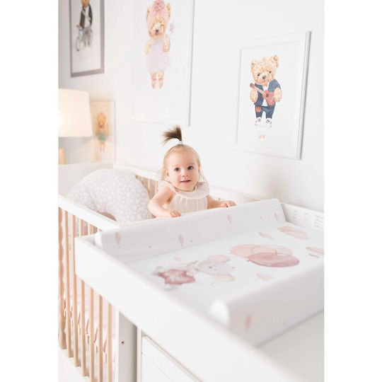 Ceba Baby Преносима подложка за смяна от Пластмаса Soft - Swan 50x70см
