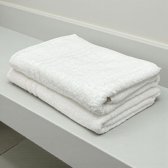 Olia Home Face Towel 50x90cm White Weight 500gsm