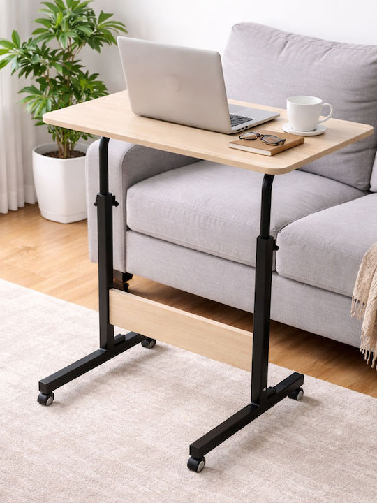 Tisch Stabil Natural Black 60x40x89cm