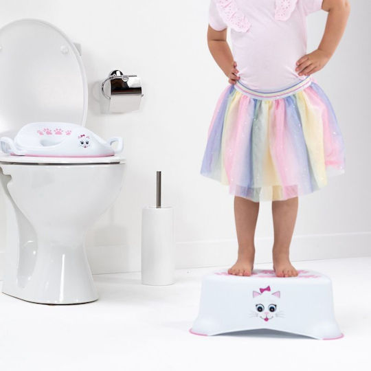My Carry Potty Single Kids Step Stool Bathroom White