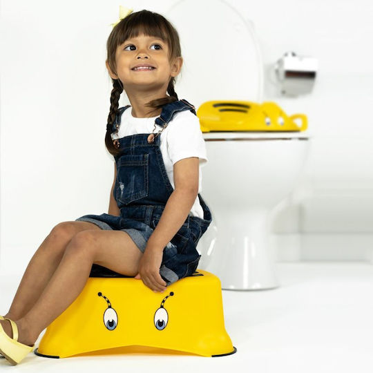 My Carry Potty Single Kids Step Stool for Bathroom Yellow