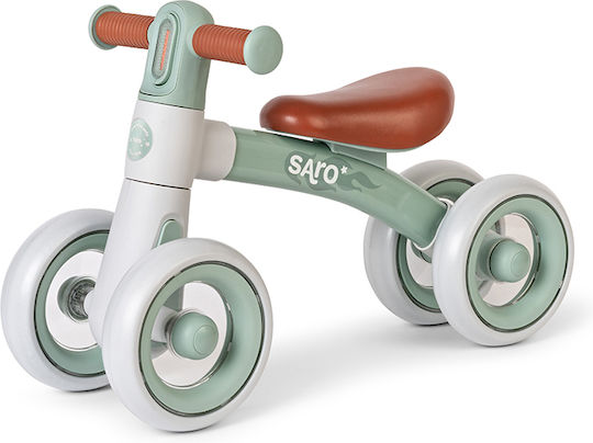Saro Saro Kinderdreirad mit Elterngriff für 3+ Jahre Grünes