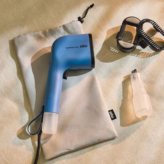 Braun Garment Steamer Hand 1100W with Tank 120ml Blue