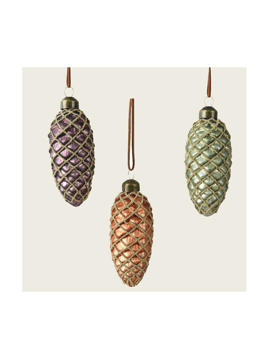 Pine Nut Christmas Tree Ornament 4.5x10cm