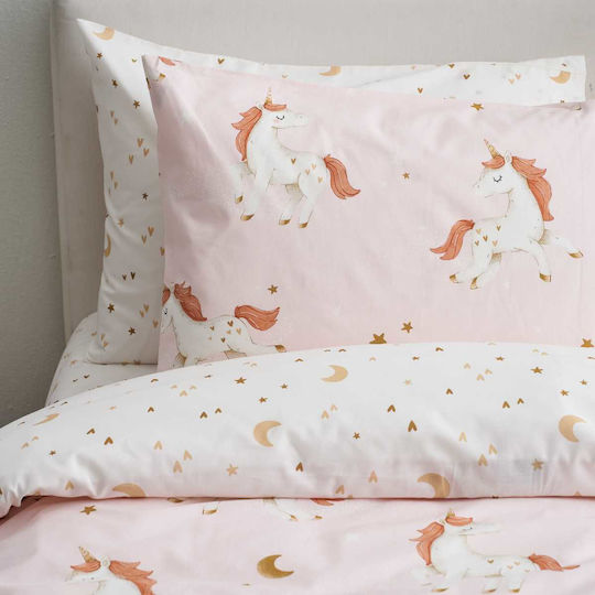 Vesta Home Kids Single Duvet Kelly Pink 160x230cm