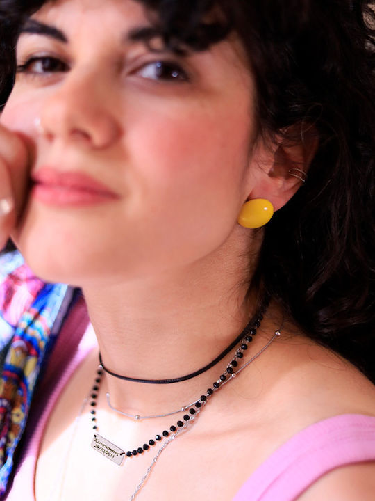 Theodora's Jewellery Choker Made Of Steel