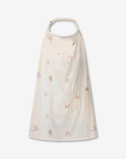 Minene Dots Nursing Cover Brown 90x73cm. 1pcs