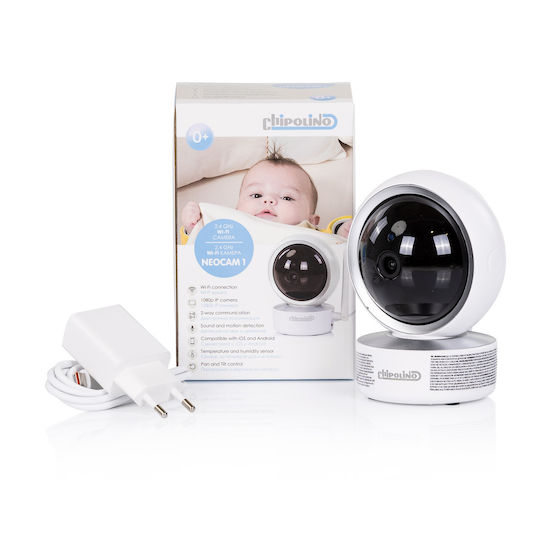 Chipolino Neocam 1 Ασύρματη Ενδοεπικοινωνία Μωρού με Αμφίδρομη Επικοινωνία