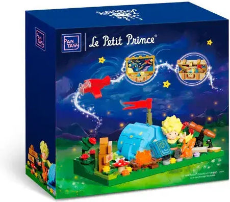 Pantasy Building Blocks The Little Prince Suitcase for 6 Plus Years