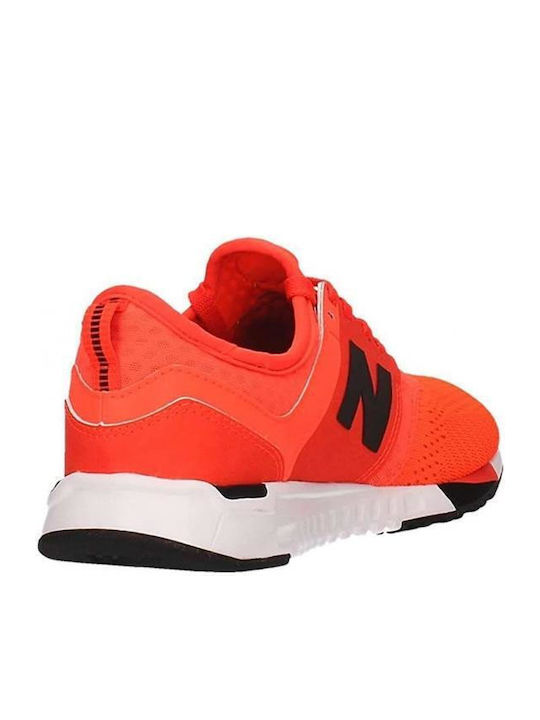 Classics Gradeschool Kids Sports Shoes Running with Laces Orange