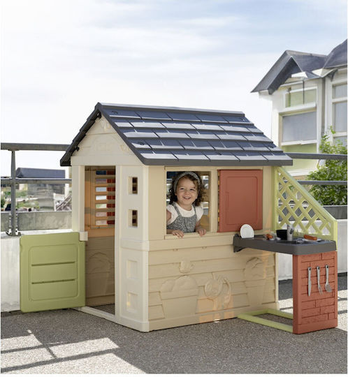 Smoby Multifunctional Kids Playhouse with Kitchen Colorful 145x127x127cm