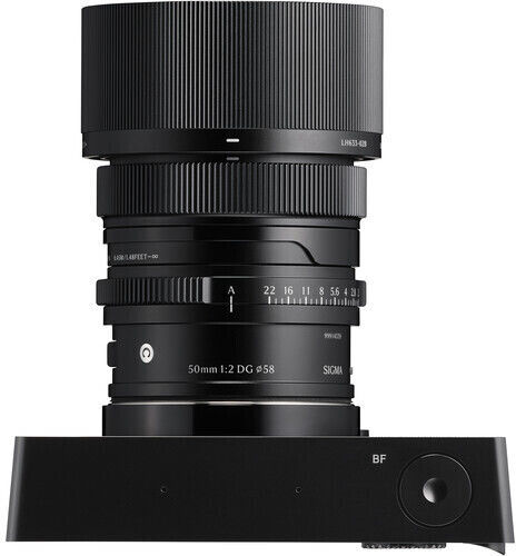Sigma Full Frame Camera Lens 50mm f/2 DG Contemporary Fixed for Leica L Mount Black