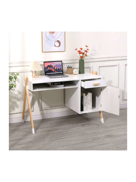 Παιδικό Γραφείο Λευκό 120x55x75cm Παιδικό Γραφείο Λευκό 120x55x75cm
