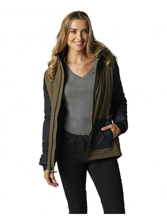Women's Parka Jacket for Winter Green
