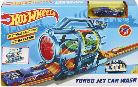 Hot Wheels Турбо Джет Количка Град за 4+ Години