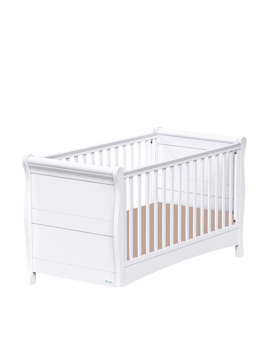 Casababy Leagăn London Alb Cu Saltea