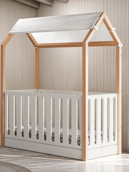 Casababy Leagăn La Maison Alb Natural
