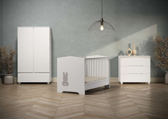 Casababy Πολυμορφική Κούνια Rabbit White & Beige