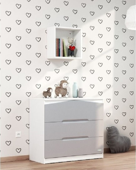 Casababy Πολυμορφική Κούνια Art White-Grey