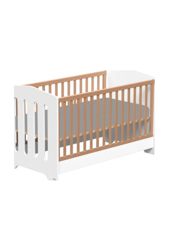 Casababy Babybett Kinderbett Art Weiß-Grau