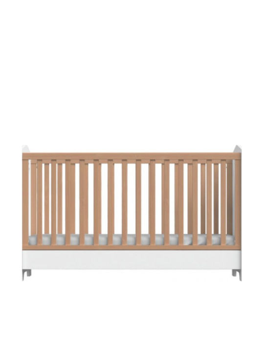 Casababy Babybett Kinderbett Art Weiß-Grau