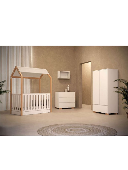Casababy Κούνια Montessori La Maison Λευκή