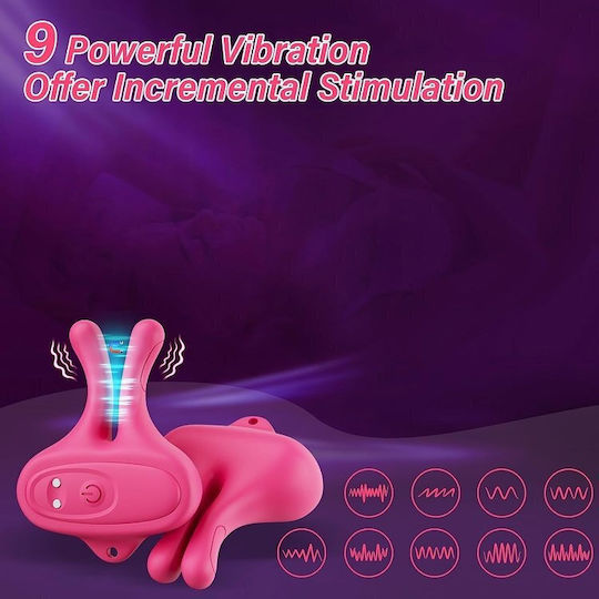 SMD Smooth Operator, 2-in-1 Nipple Stimulator & Clitoral Vibrator Clitoral Vibrator Pink