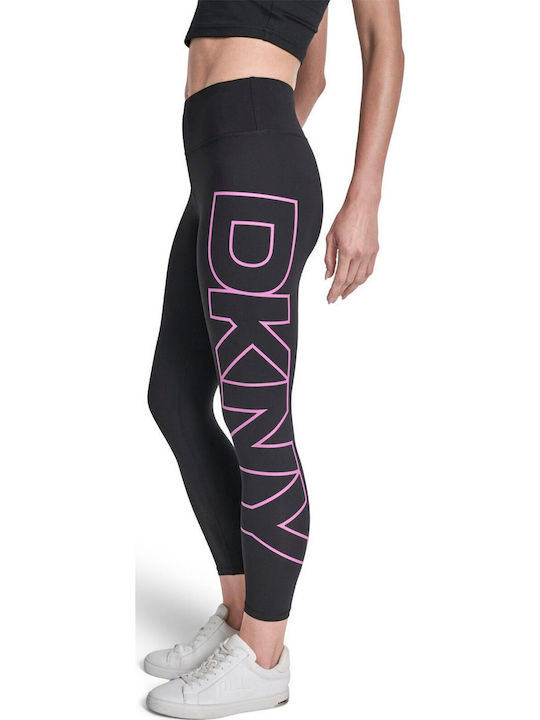 Women's Cropped Firming High Waist Leggings Black DP4P3453 QG9