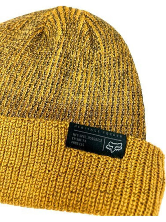 Beanie Männer Beanie Gestrickt in Gelb Farbe