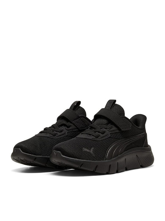 Flexfocus Flexfocus Kids Sneakers with Hoop & Loop Closure Black