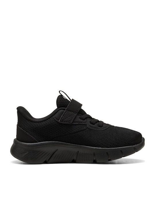 Flexfocus Flexfocus Kids Sneakers with Hoop & Loop Closure Black