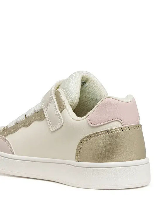 Eclyper Kids Sneakers with Scratch Beige
