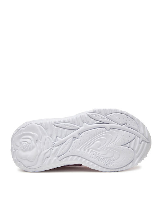 Kinder Sneakers mit Klettverschluss & Lichtern Rosa