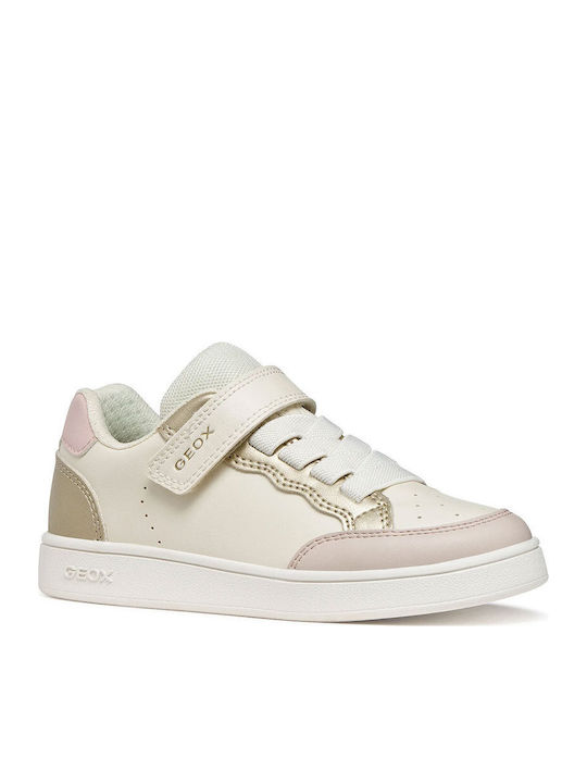 Eclyper Kids Sneakers with Scratch Beige