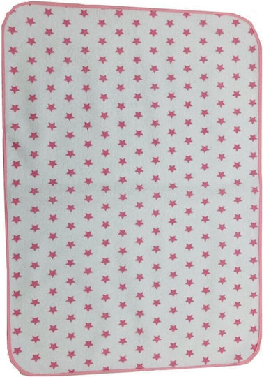 Ninetta Bebe Wasserdichtes Baby-Soßtuch Rosa 60x90cm