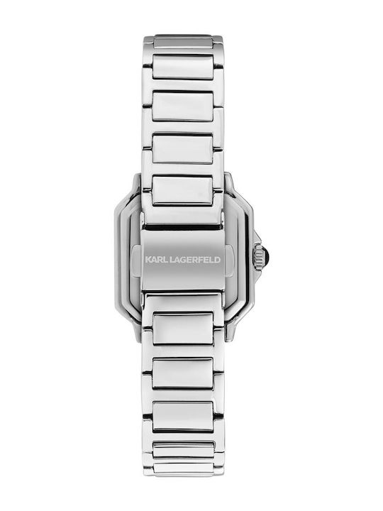 Karl Lagerfeld Women's Watch with Silver Metal Bracelet