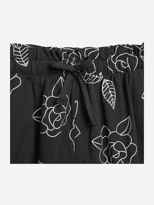 Pantalon Larg pentru Copii Negru