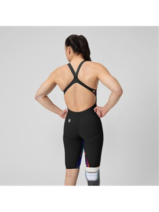 Speedo Fastskin Lzr Pure Valor 2.0 Openback Kneeskin 1585919136 Women's One Piece Competition Swimsuit Black