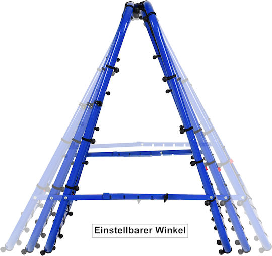 Costway Rebounder De Fotbal Pentru Antrenament Unghiuri Reglabile Dublă Față 100 X 100 Cm Sp36258