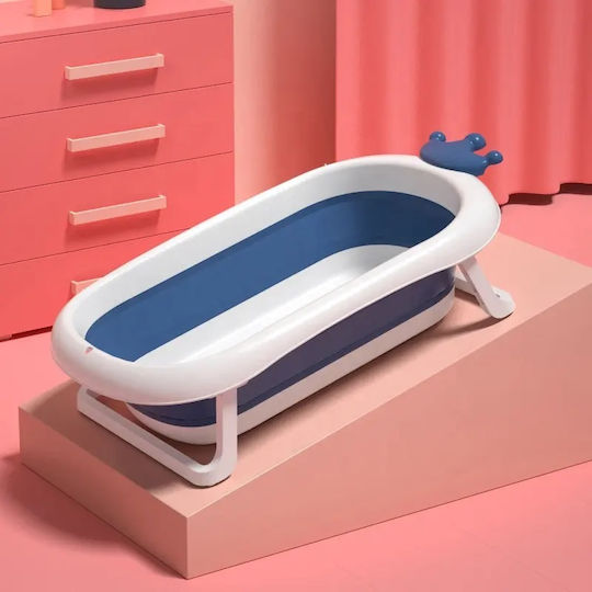 Little Mom Faltbare Babybadewanne Blau