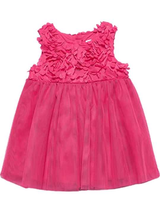 Children's Dress Sleeveless Fuchsia