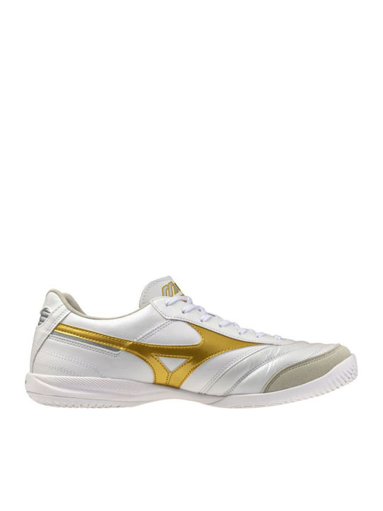 Mizuno Morelia Halle IN Fußballschuhe Halle Weiße