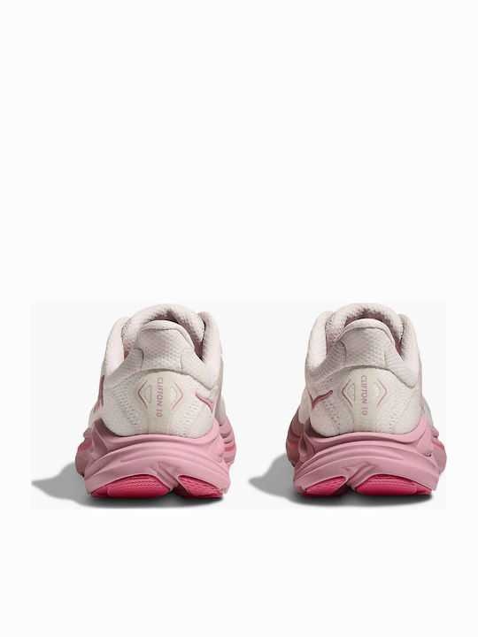 Clifton 10 Kinder Sportschuhe Laufen mit Schnürsenkeln Rosa