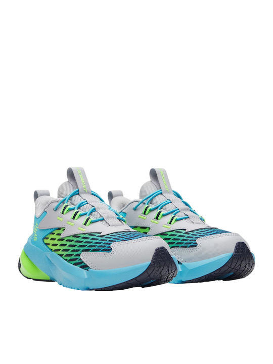 Bps Scramjet 7 Kids Sports Shoes Running with Laces Green