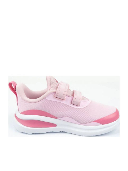 FortaRun Jr Incaltaminte Sport Copii Alergare Cu Închidere Hoop & Loop Roz Clar / Alb Nor / Ton Roz