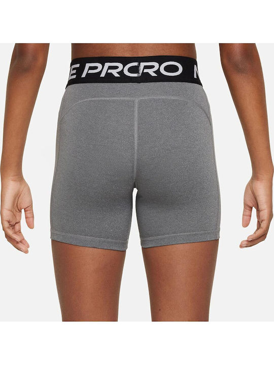 Kids Legging Sports Short Dri-Fit Gray Pro